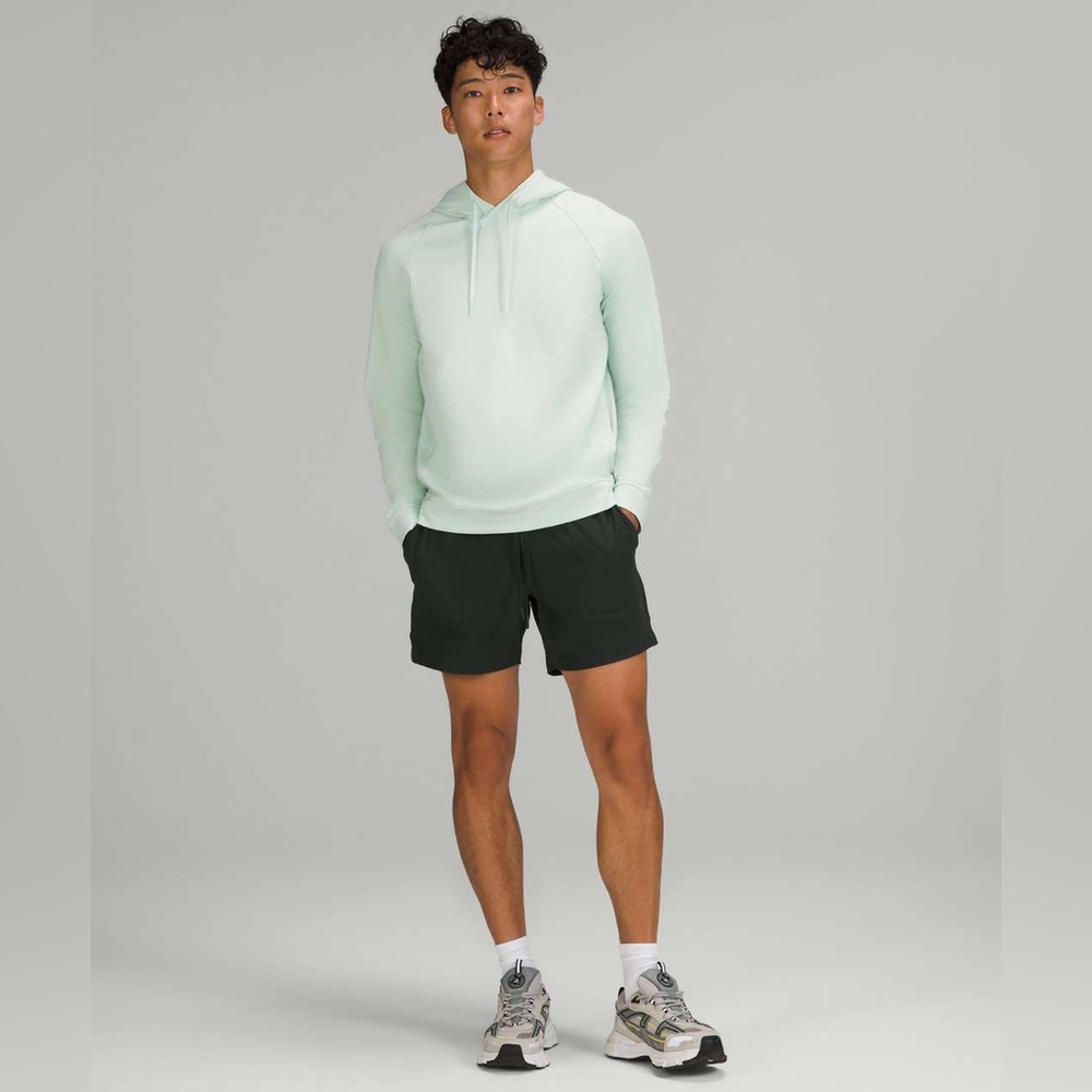 Lululemon City Sweat Pullover Hoodie French Terry in Delicate Mint Size XL.